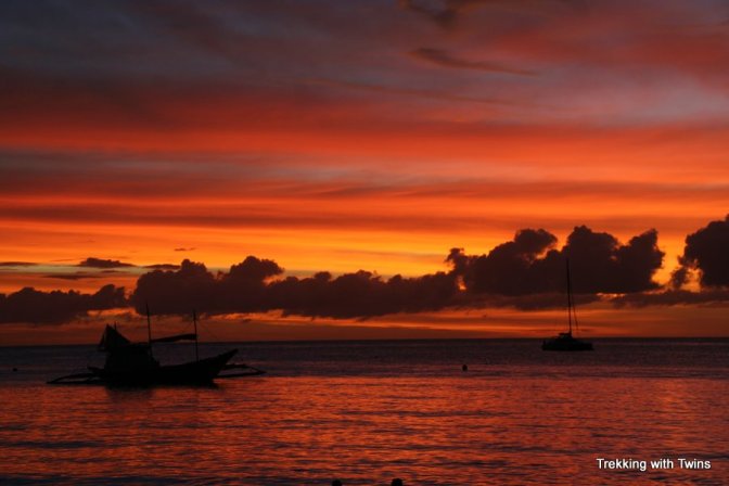 Boracay White Beach Sunset