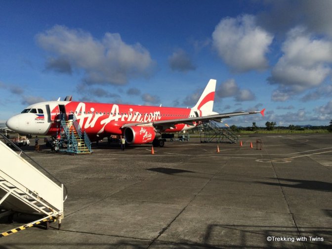 On the ground in Kalibo.