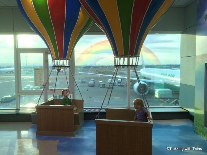 Hot Air Balloons in Taipei Airport
