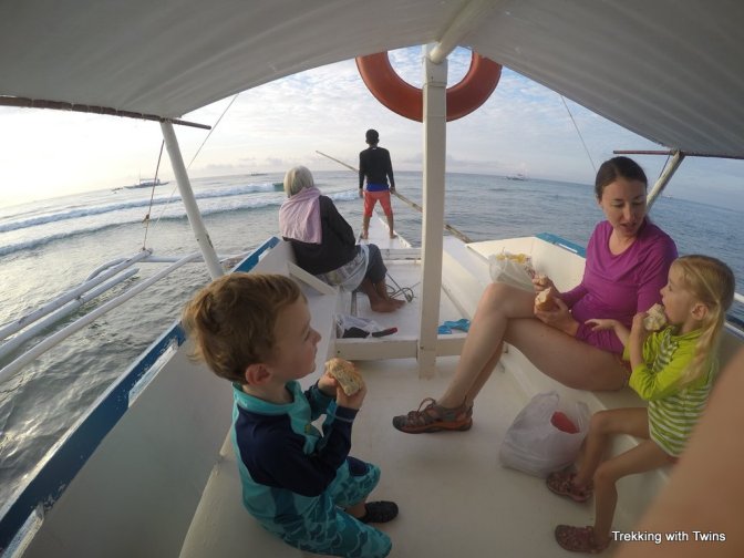 Alona Beach Island Hopping | Trekking with Twins