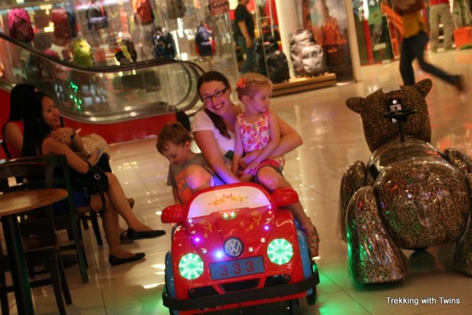 Cebu Ayala Mall | Trekking with Twins