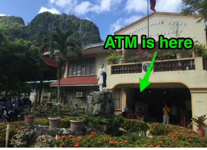 ATM in El Nido