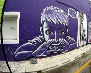 Street art in Georgetown, Penang, Malaysia