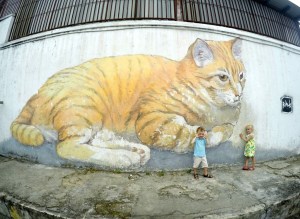 Street art in Georgetown, Penang, Malaysia