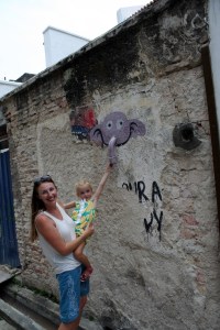 Street art in Georgetown, Penang, Malaysia