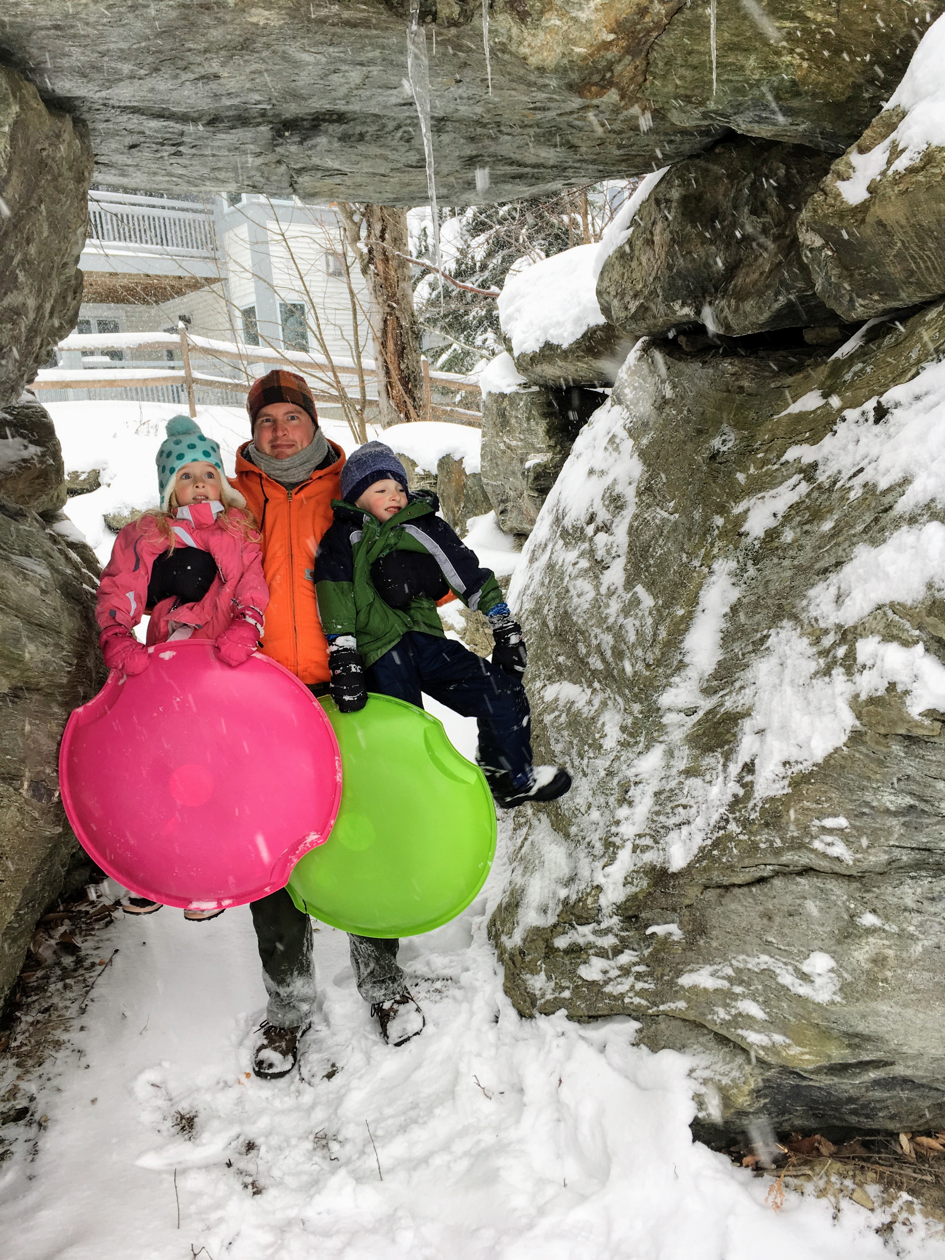 Smugglers' Notch Family Vacation - sledding